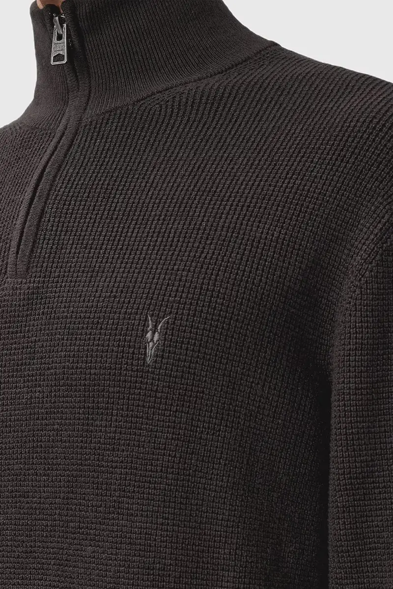 maglione con lana ASPEN colore grigio M090KB Marrone miniatura 3