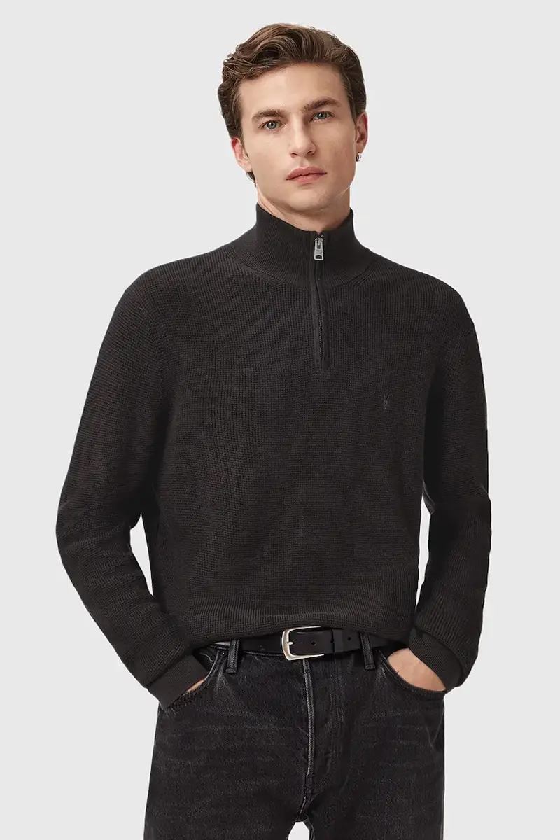 maglione con lana ASPEN colore grigio M090KB Marrone