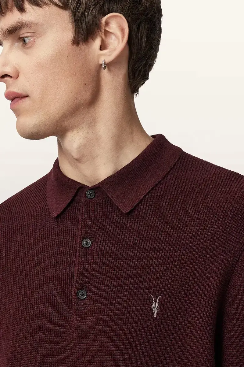 maglione con lana ASPEN Marrone miniatura 4