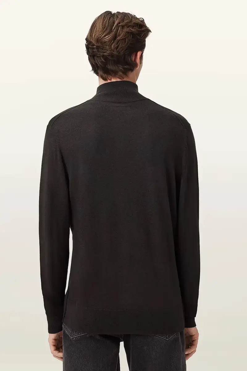 maglione con lana KILBURN colore granata M068KD Marrone miniatura 5