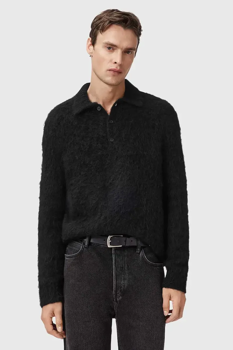 maglione con lana SONNY colore nero M014KC