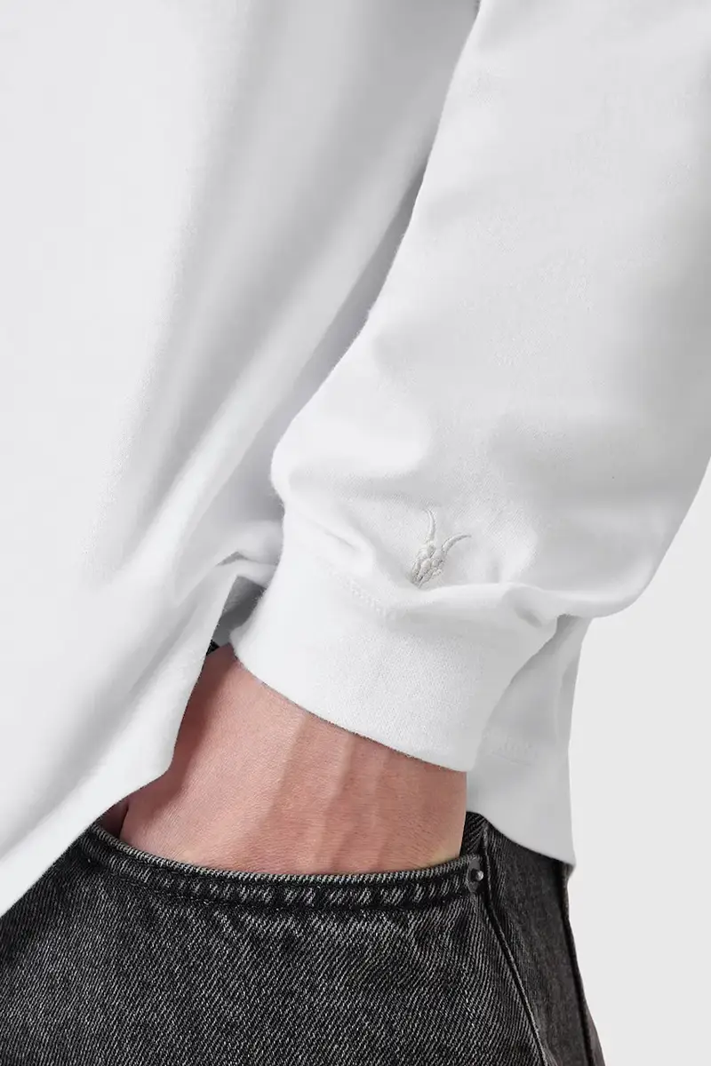 maglione in cotone FINN uomo colore bianco M005JC miniatura 3