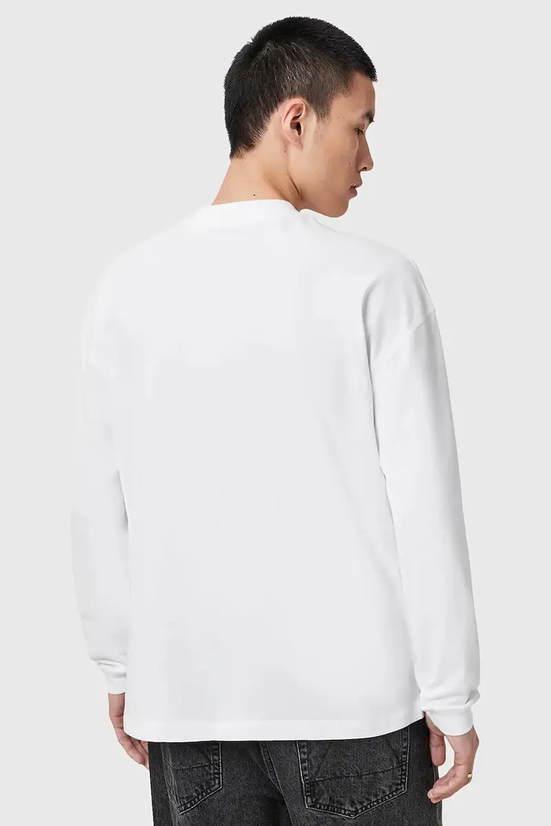 maglione in cotone FINN uomo colore bianco M005JC miniatura 4