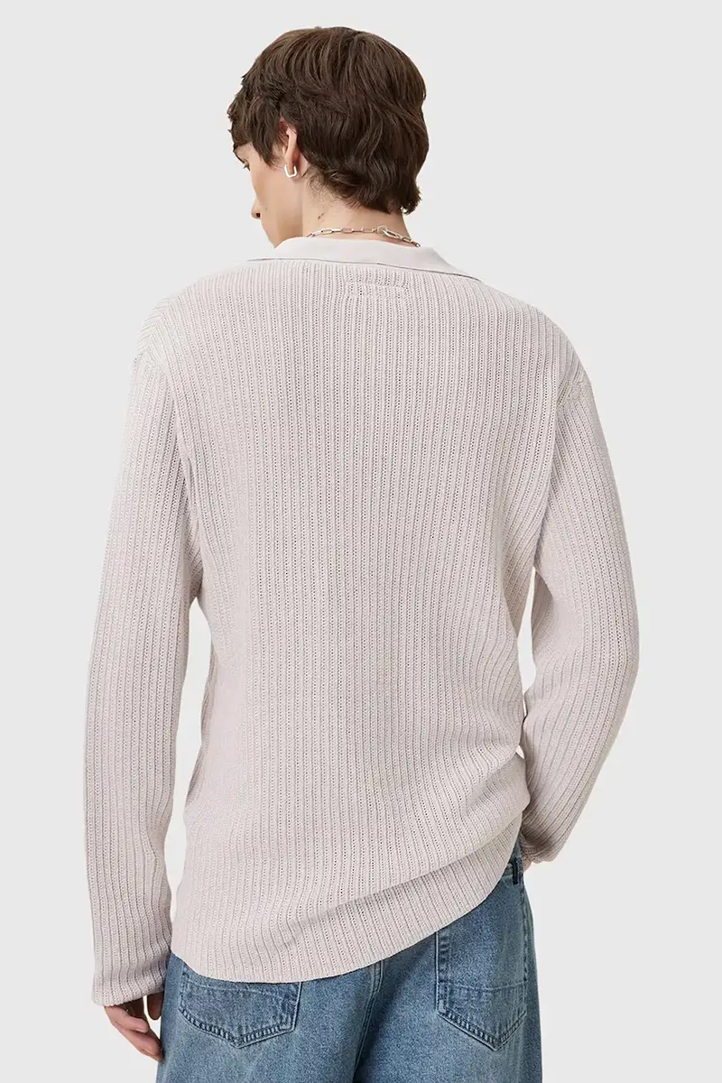 maglione in cotone THOMA uomo colore beige M030KC miniatura 3