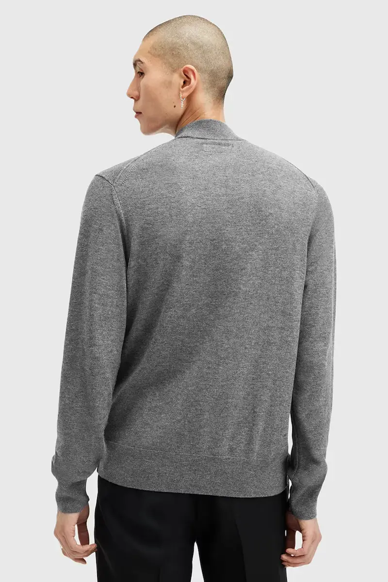 maglione in lana KILBURN MOCK uomo colore nero M030KA Grigio miniatura 3