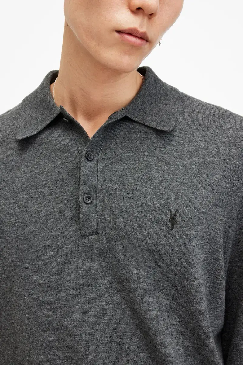 maglione in lana KILBURN uomo colore grigio M091KB miniatura 2