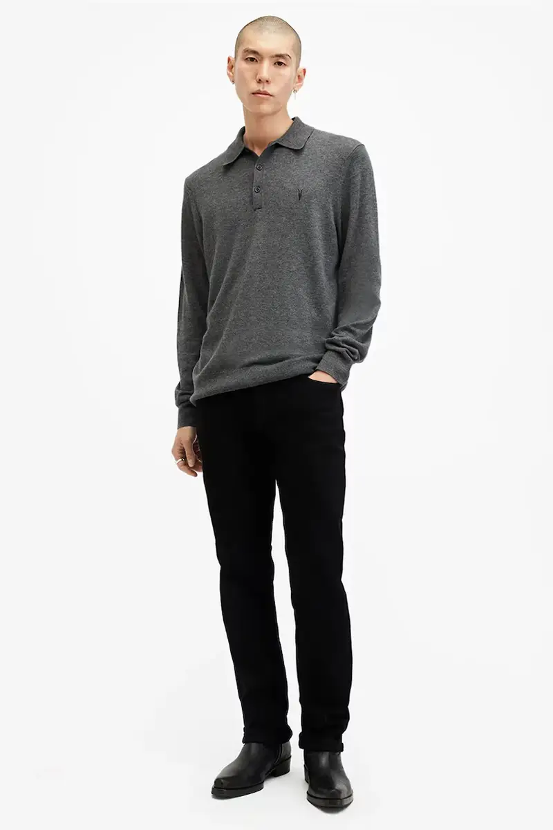 maglione in lana KILBURN uomo colore grigio M091KB miniatura 4