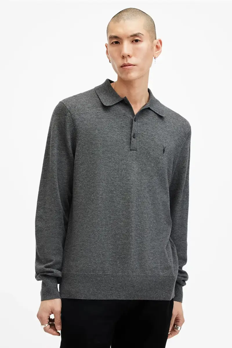 maglione in lana KILBURN uomo colore grigio M091KB