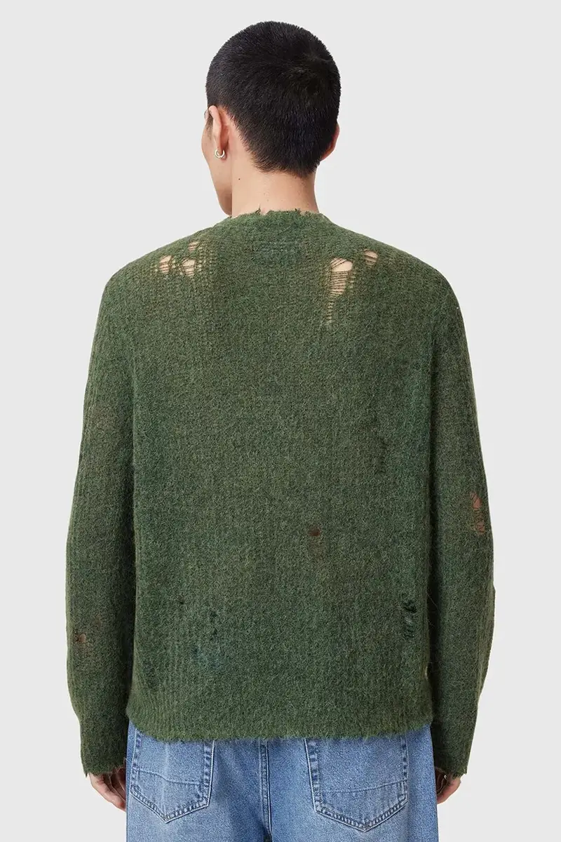 maglione in misto lana BLEAKER uomo colore verde M013KC miniatura 5