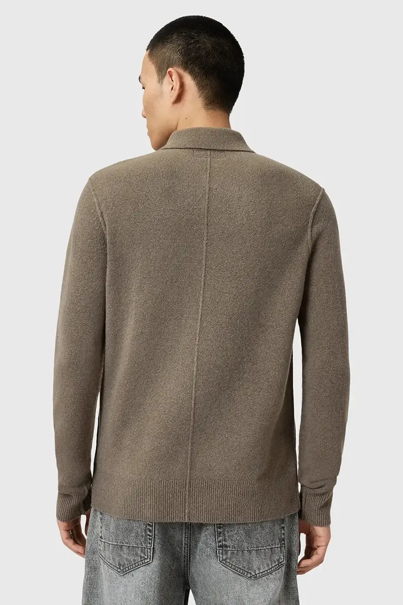 maglione in misto lana STATTEN uomo colore blu M038KA Verde miniatura 4