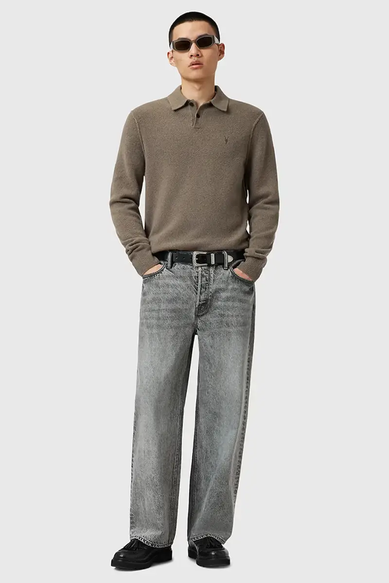 maglione in misto lana STATTEN uomo colore blu M038KA Verde miniatura 5