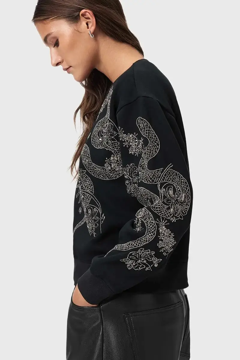 maglione Nero miniatura 3