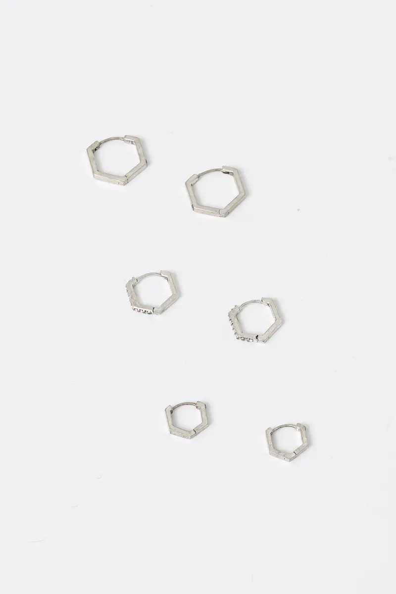 AllSaints Orecchini Argento 3120632