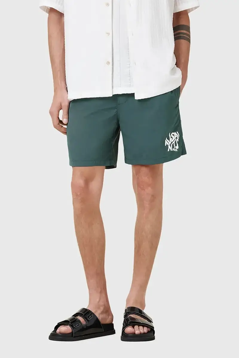 pantaloncini da bagno ORLANDO colore verde M016WC Turchese miniatura 2