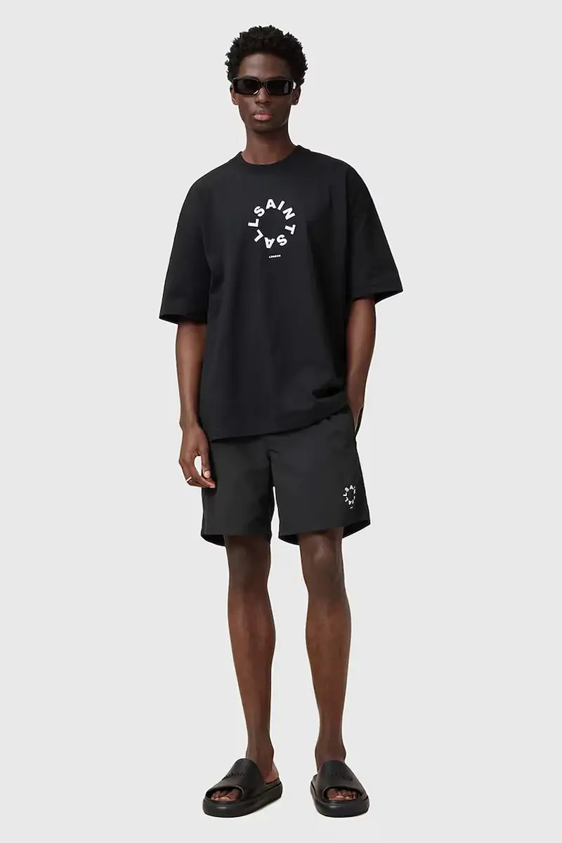 pantaloncini da bagno TIERRA colore nero M018WC