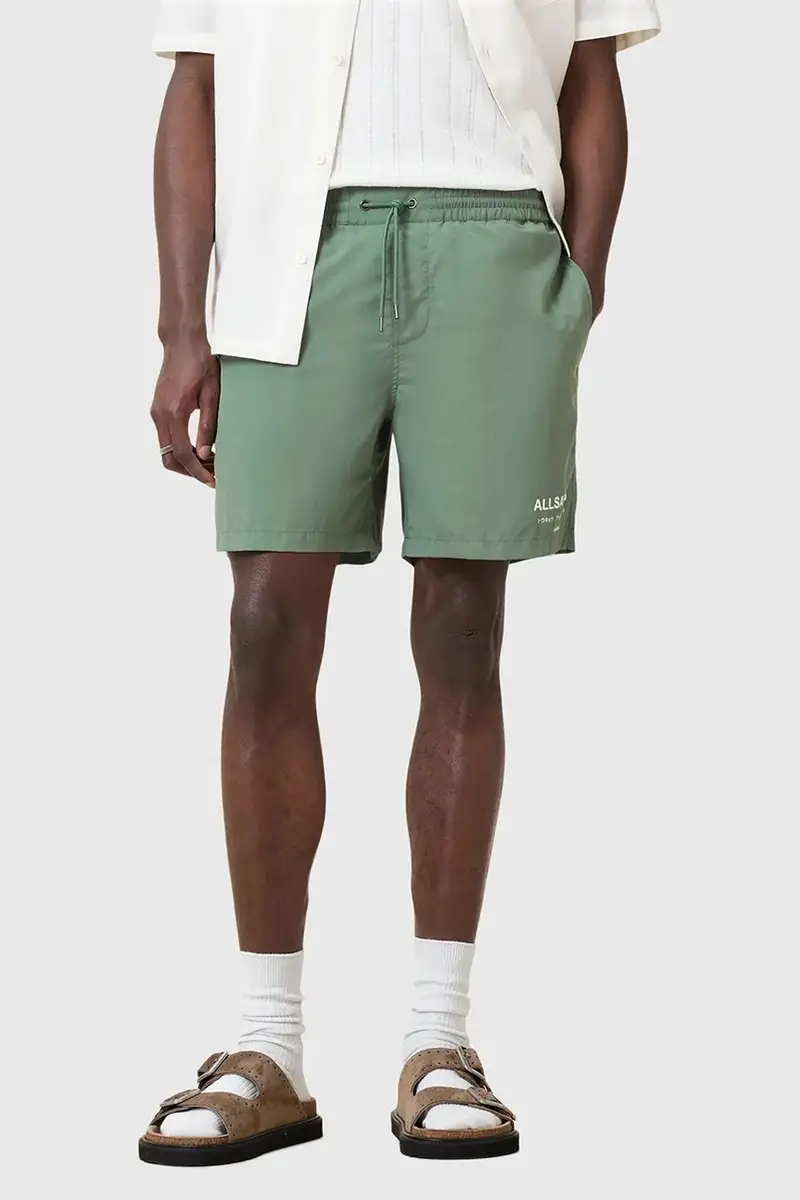 pantaloncini da bagno UNDERGROUND SWIMSHRT colore nero M012WA Verde miniatura 2