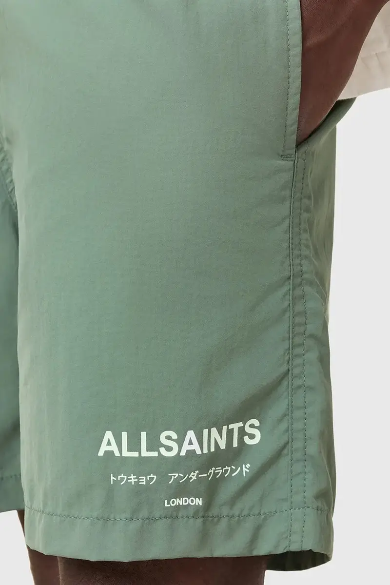 pantaloncini da bagno UNDERGROUND SWIMSHRT colore nero M012WA Verde miniatura 3