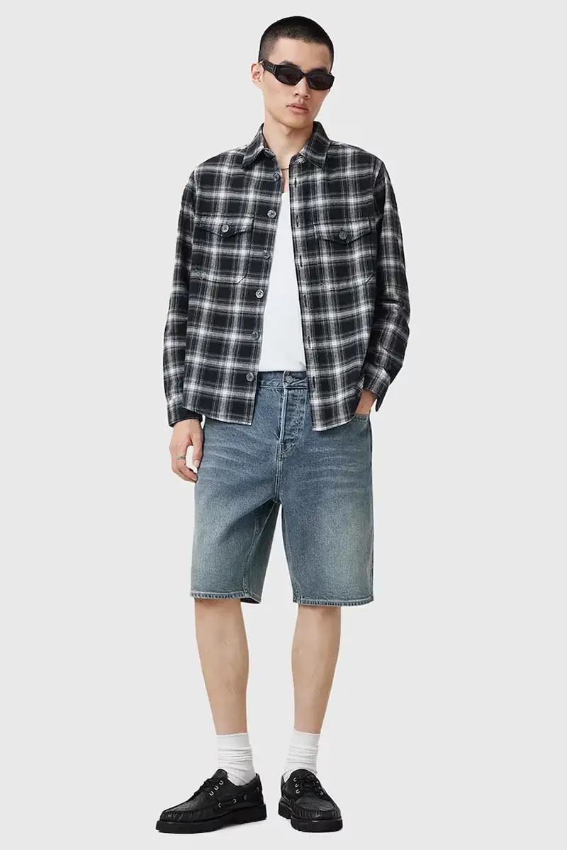 AllSaints Jeans Uomo Blu 3312418