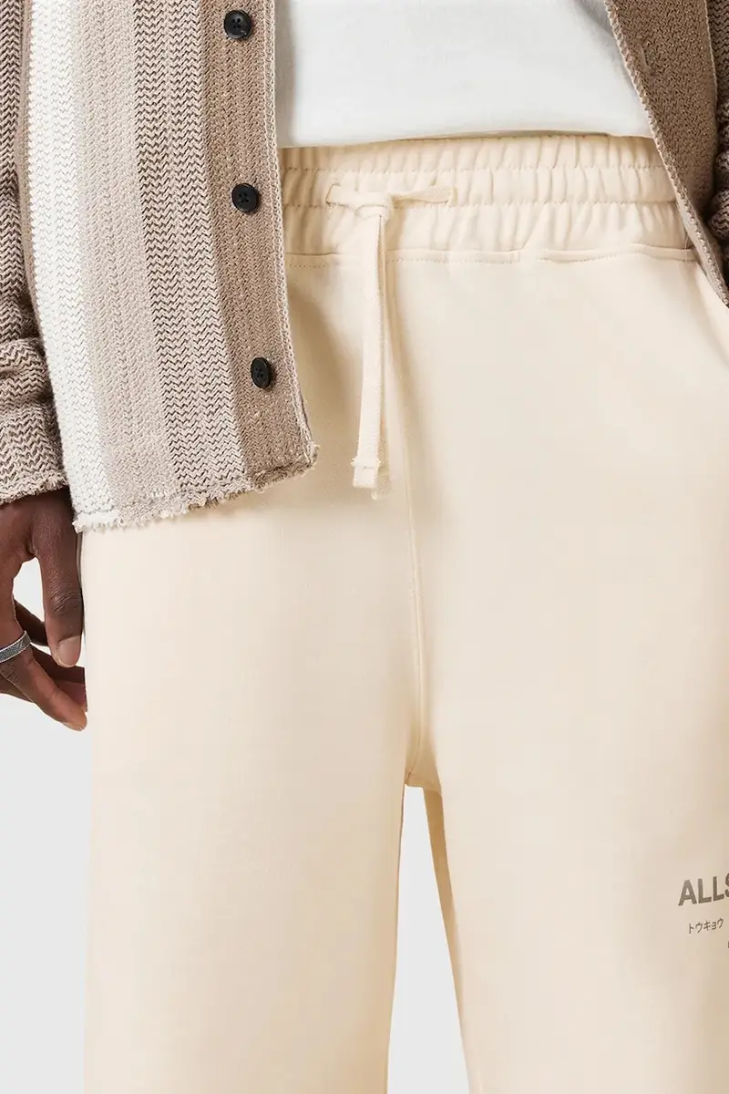 pantaloncini in cotone UNDRGRND SWEATSHORT colore grigio M002TC Beige miniatura 3