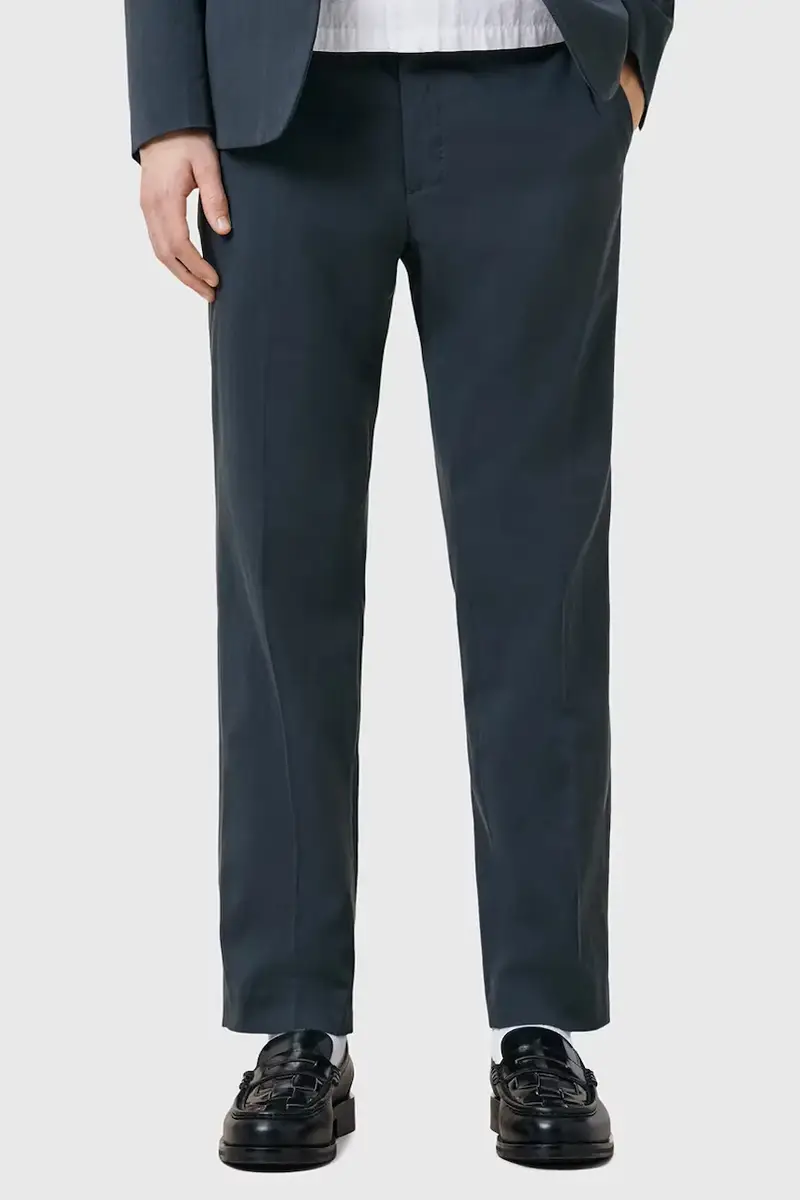 pantaloni BAY uomo colore nero M018QC Blu miniatura 2