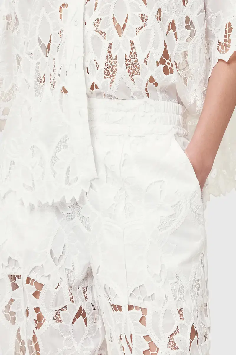 pantaloni CHARLI donna colore bianco W080TC miniatura 3