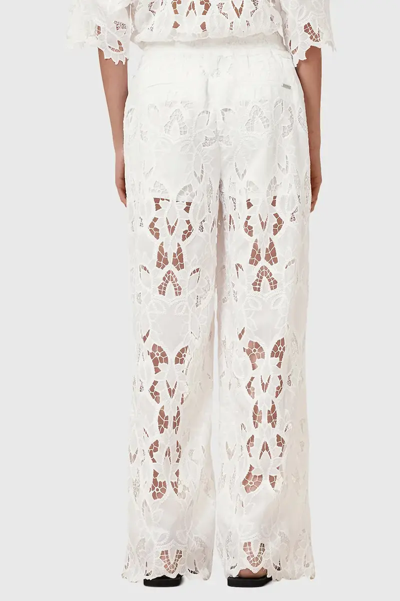 pantaloni CHARLI donna colore bianco W080TC miniatura 5