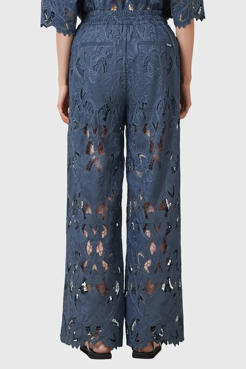 pantaloni CHARLI donna colore blu W080TC miniatura 5