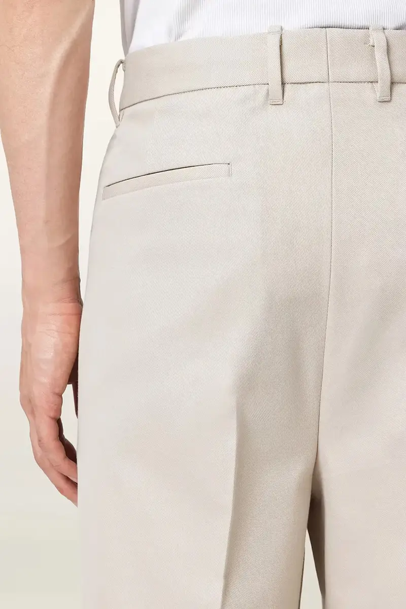 pantaloni con lana TALLIS colore beige M021TD miniatura 4