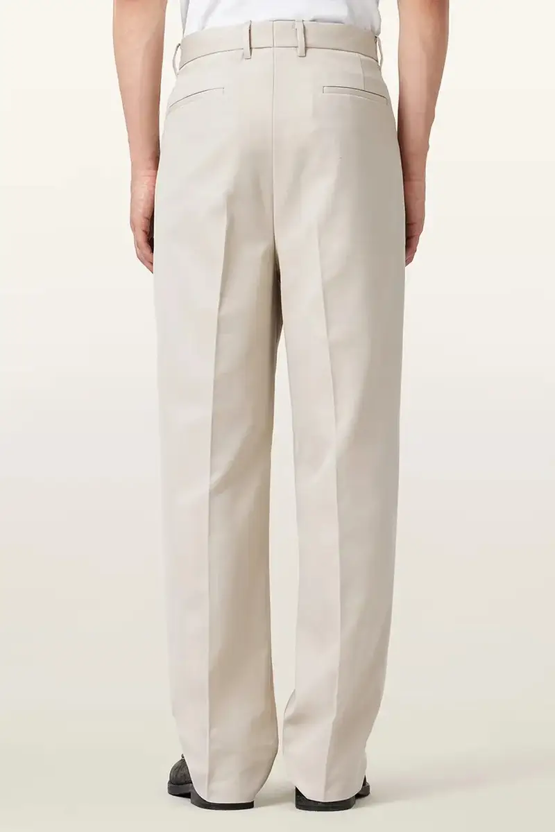 pantaloni con lana TALLIS colore beige M021TD miniatura 5