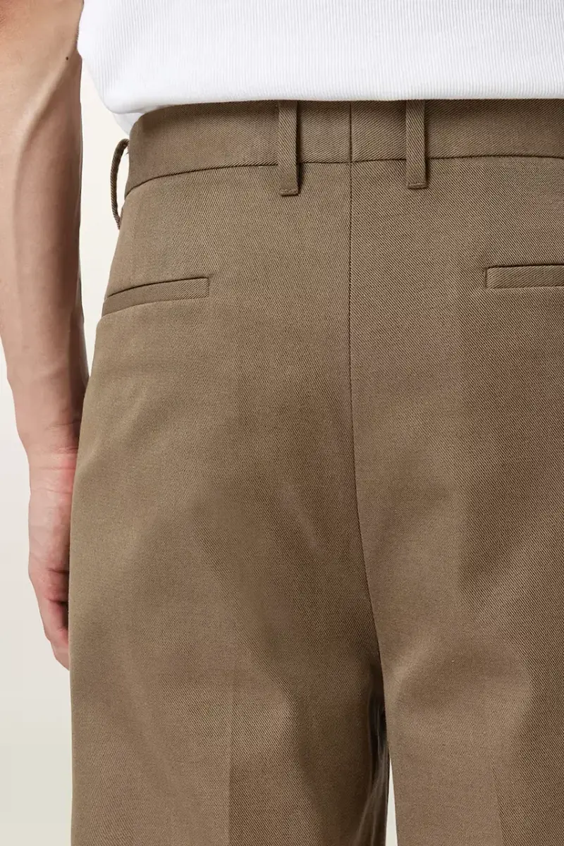 pantaloni con lana TALLIS colore marrone M021TD miniatura 4