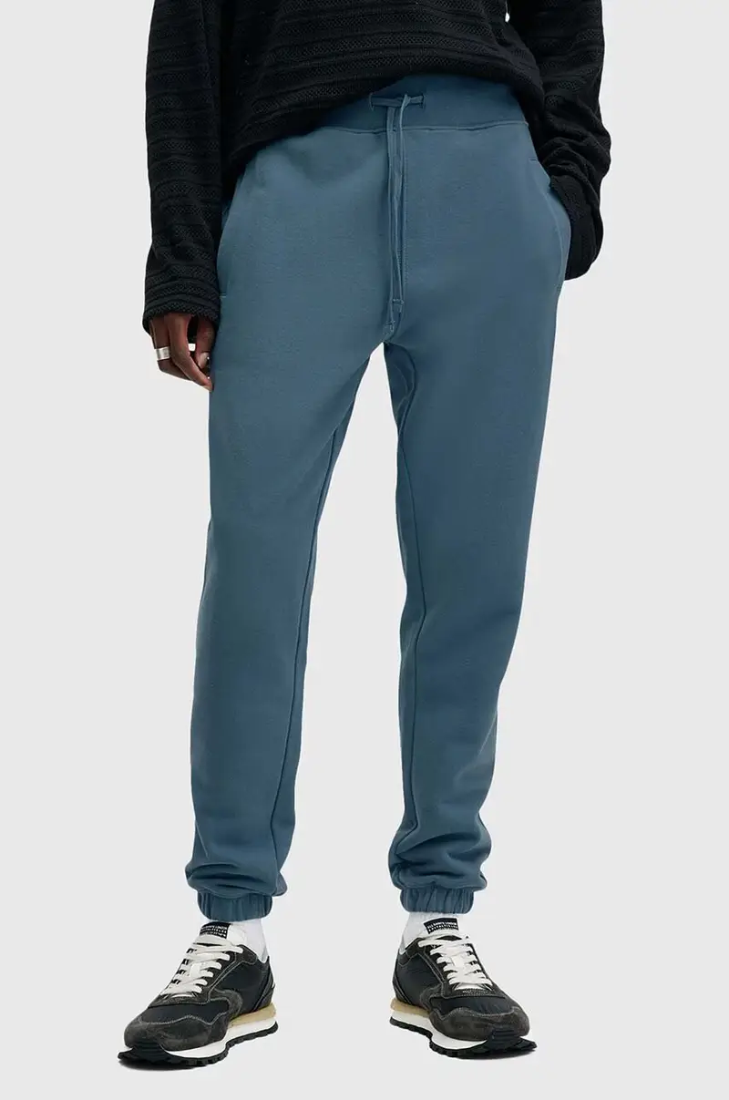 pantaloni della tuta di cotone RAVEN SWEATPANT colore blu M031TA miniatura 2