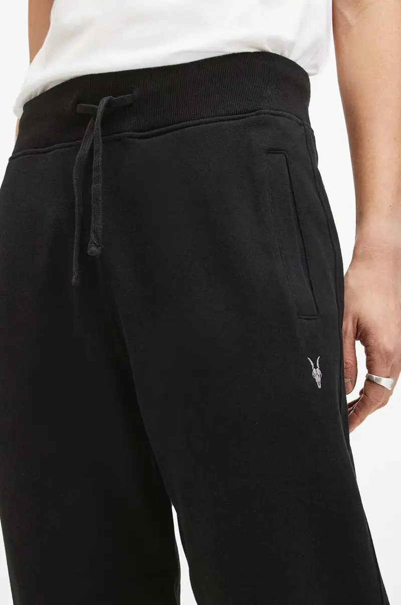 pantaloni della tuta di cotone RAVEN SWEATPANT colore nero M031TA miniatura 3