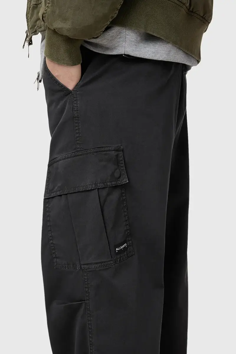 pantaloni FLYNN uomo colore nero M017TC miniatura 3