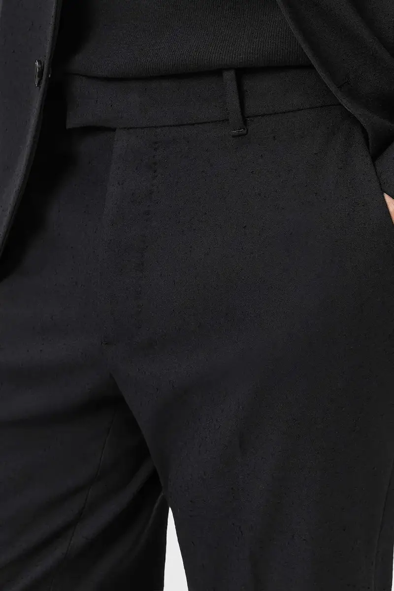 pantaloni GERMAIN uomo colore nero M010QD miniatura 3