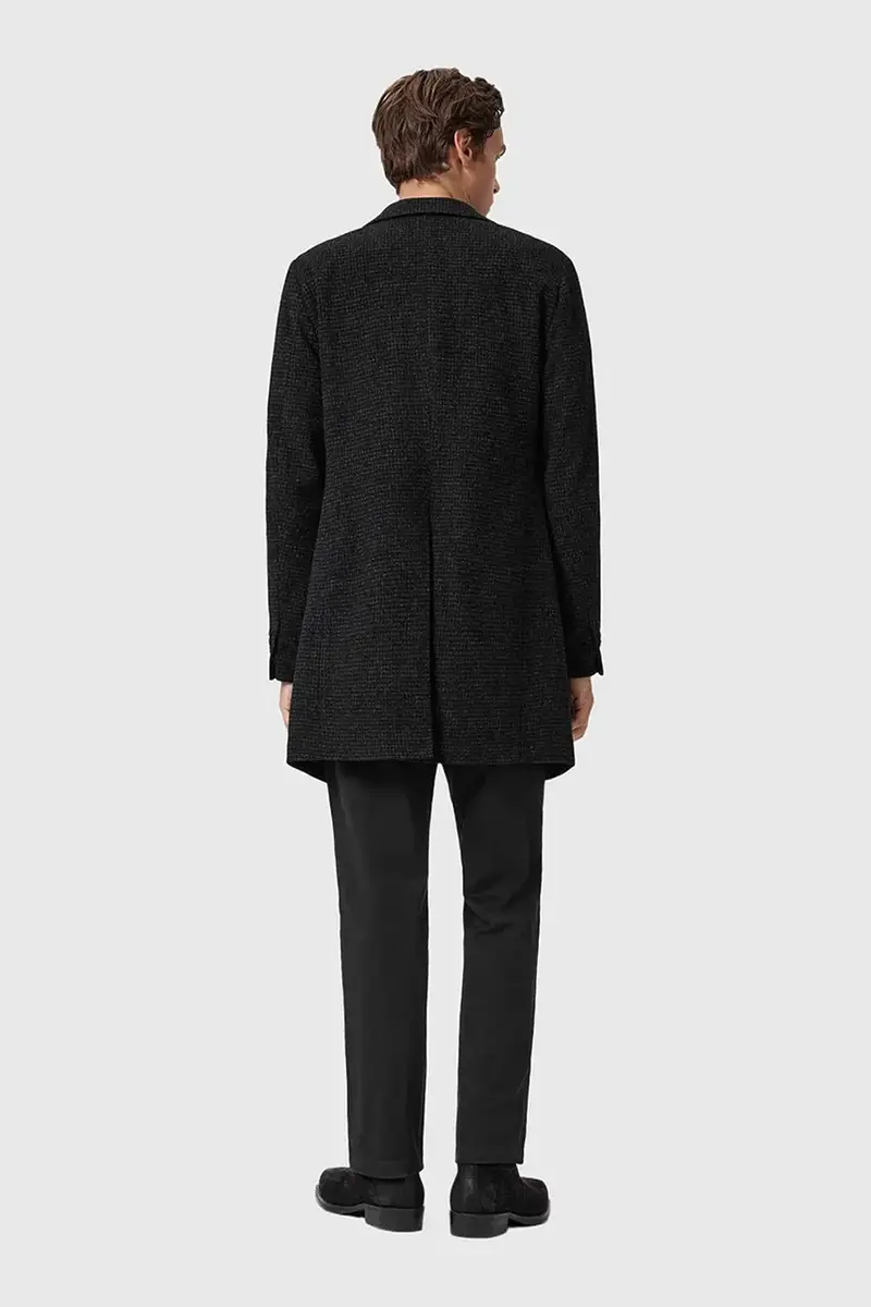 pantaloni in cotone BECKLEY uomo colore nero M022TD miniatura 5