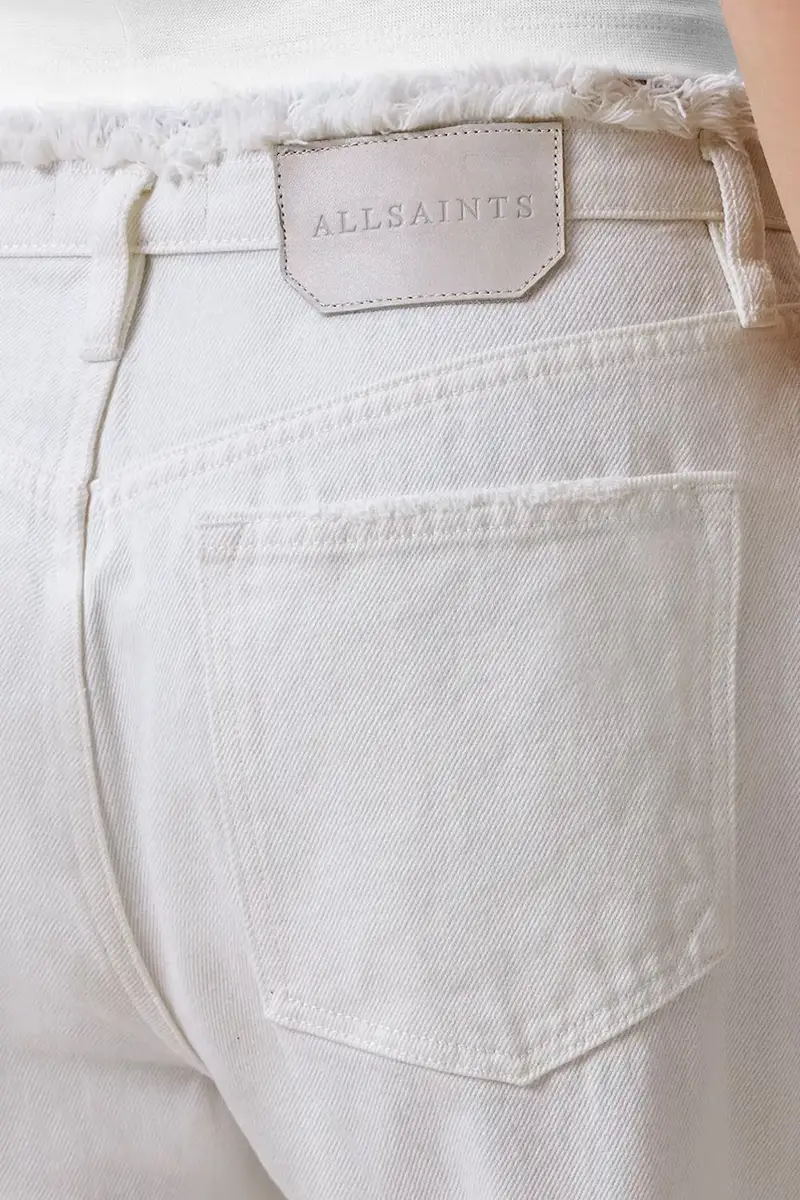 pantaloni in cotone BLAKE donna colore bianco W091EC miniatura 4