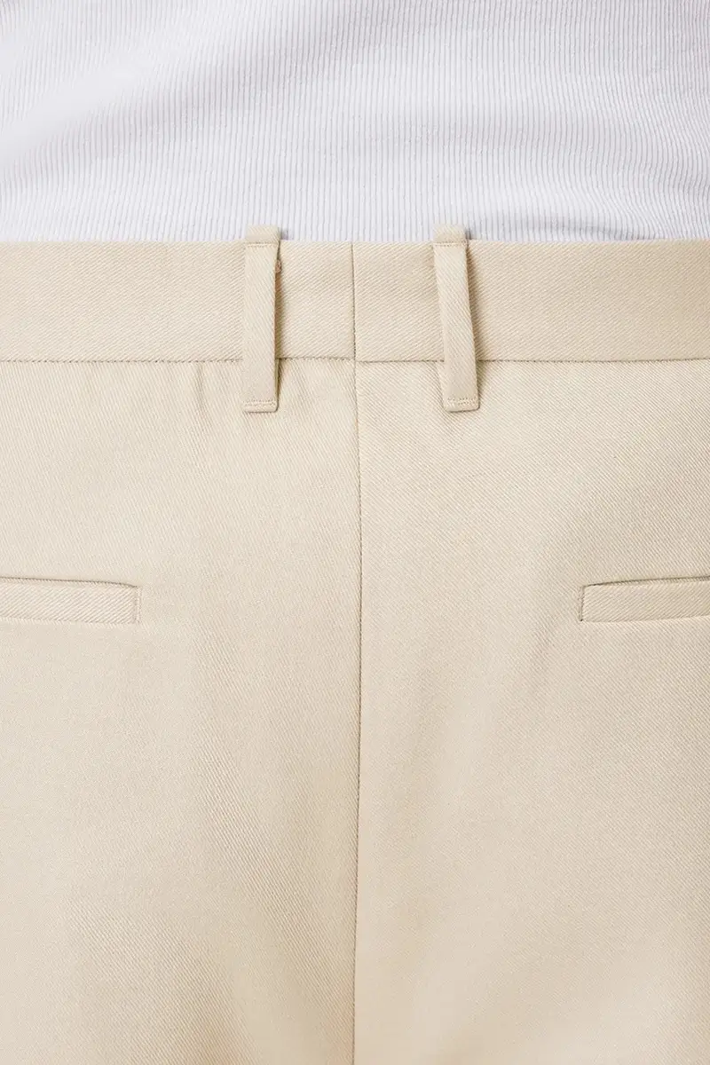 pantaloni in misto lana TALLIS uomo colore beige M032TB miniatura 4