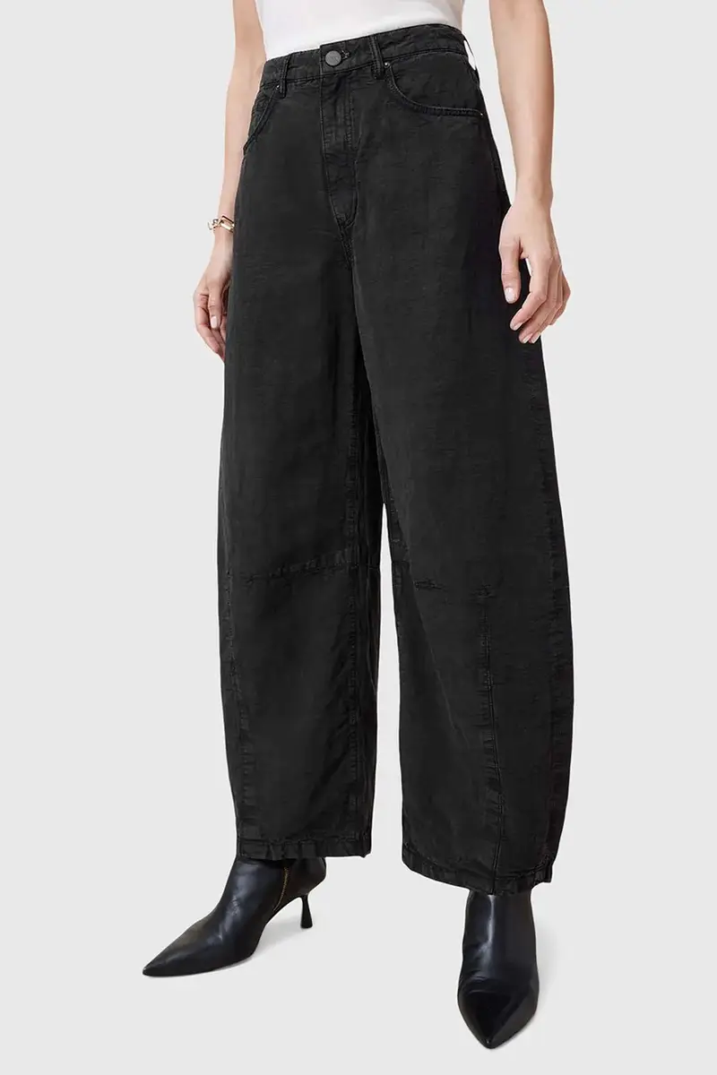 pantaloni JETT donna colore nero W077TC miniatura 2