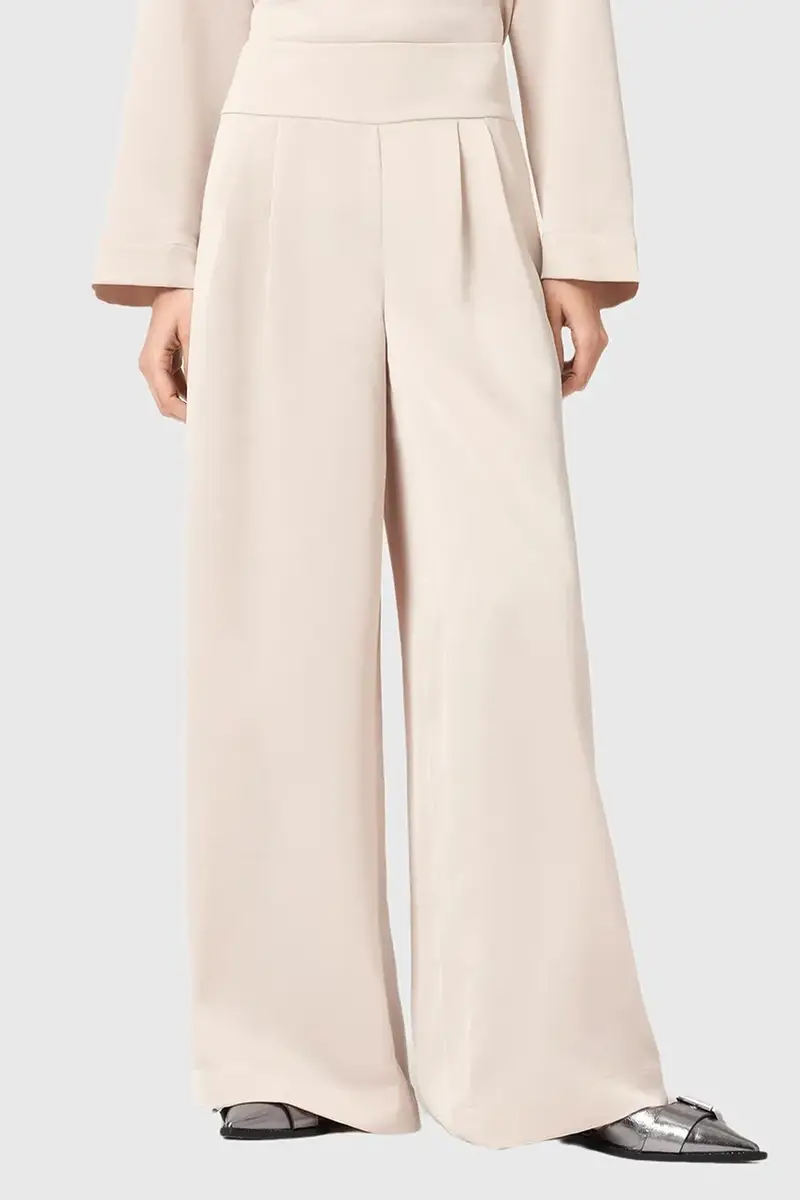 pantaloni LEANNE donna colore bianco W015TD miniatura 2