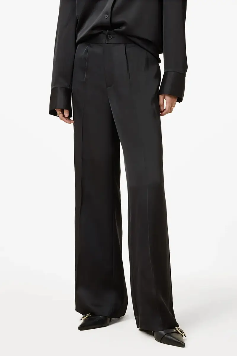 pantaloni MYRTLE donna colore nero W031TB miniatura 2