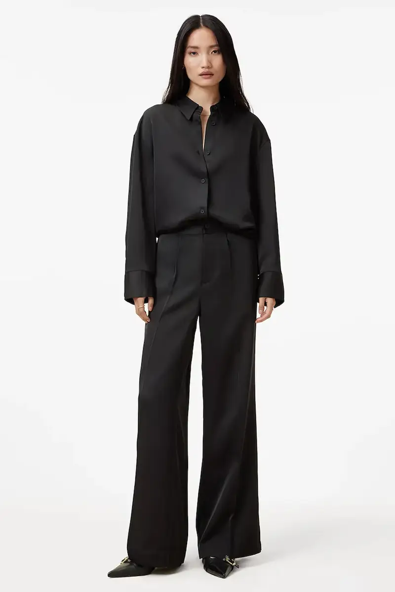 pantaloni MYRTLE donna colore nero W031TB