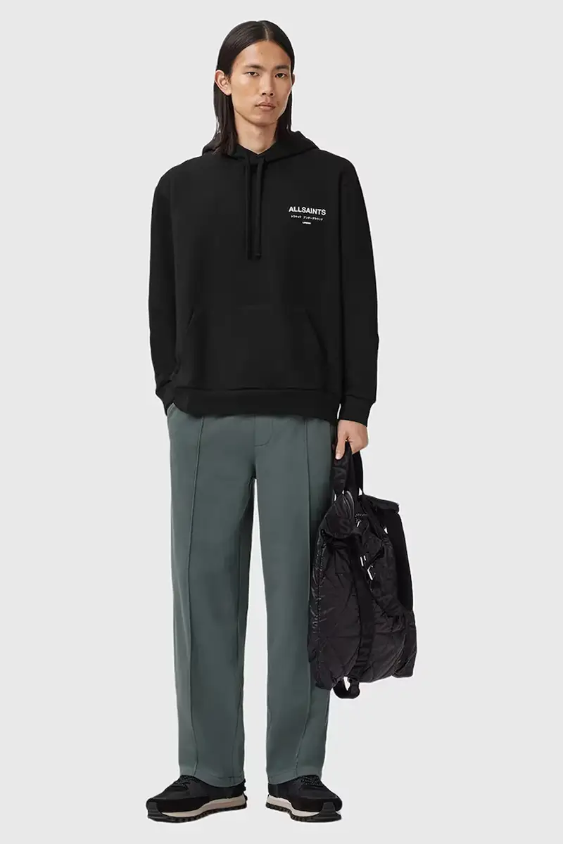 pantaloni tuta di cotone MILO uomo colore grigio M010TD