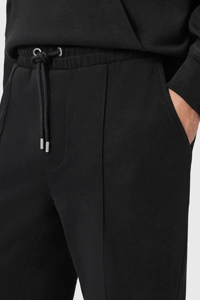 pantaloni tuta di cotone MILO uomo colore nero M010TD miniatura 3