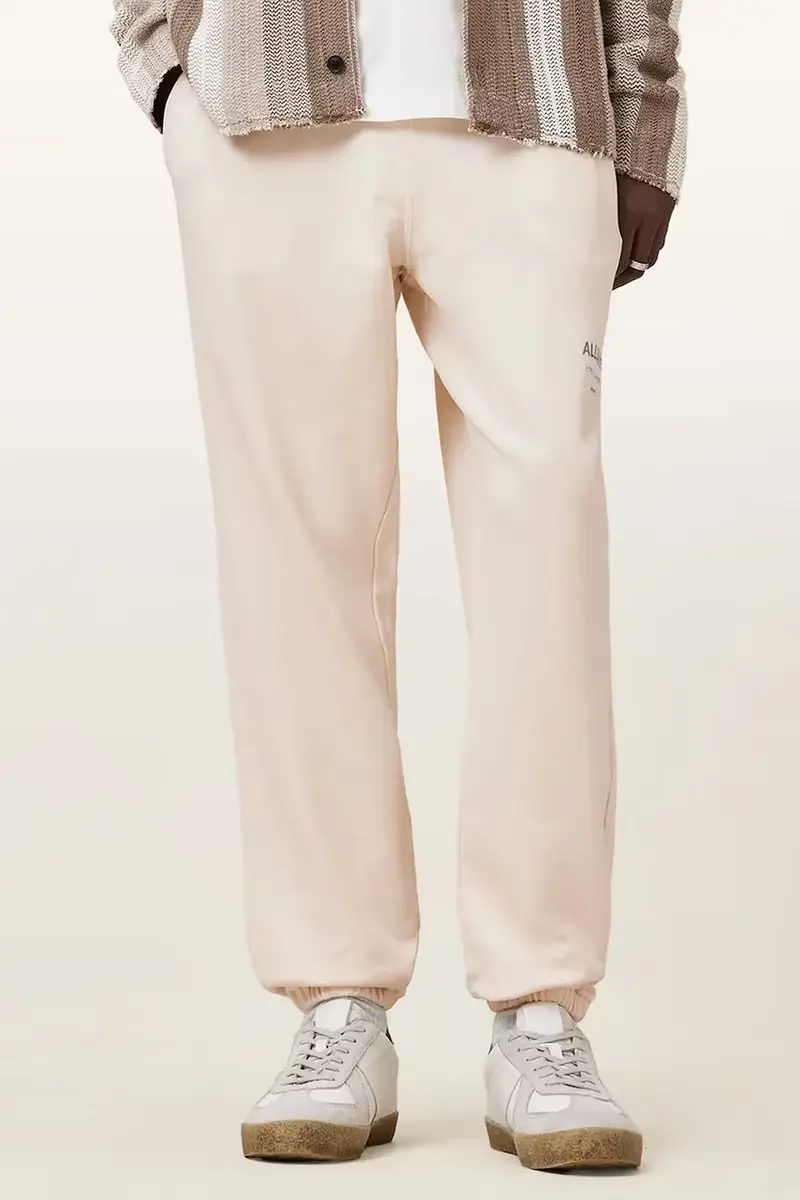 pantaloni tuta di cotone UNDRGRND colore grigio M031TB Beige miniatura 2