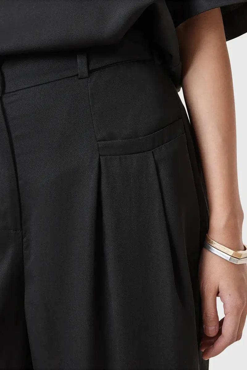 pantaloni ZENNI donna colore nero W023TC miniatura 3