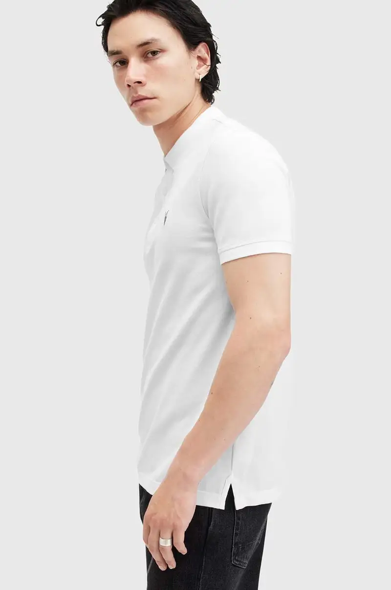 AllSaints Polo Bianco 4214865 miniatura 3