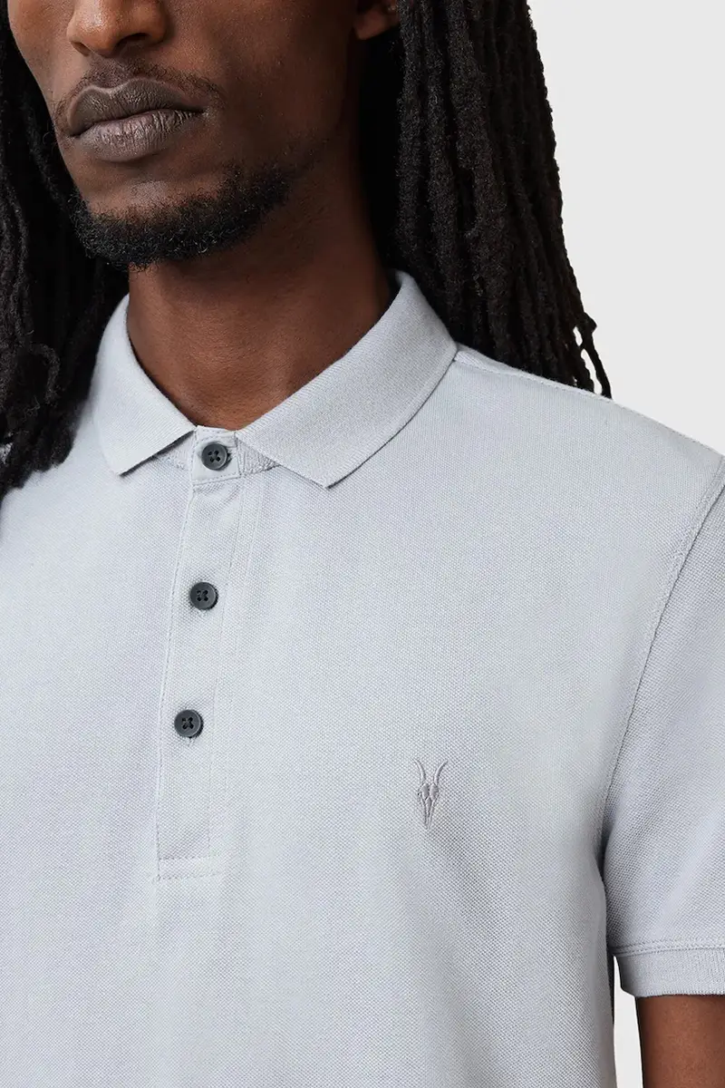 AllSaints Polo Uomo Multicolore 3326343 miniatura 3