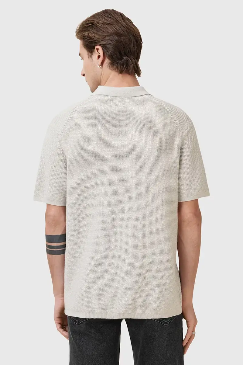 AllSaints Polo Uomo Beige 2885393 miniatura 3