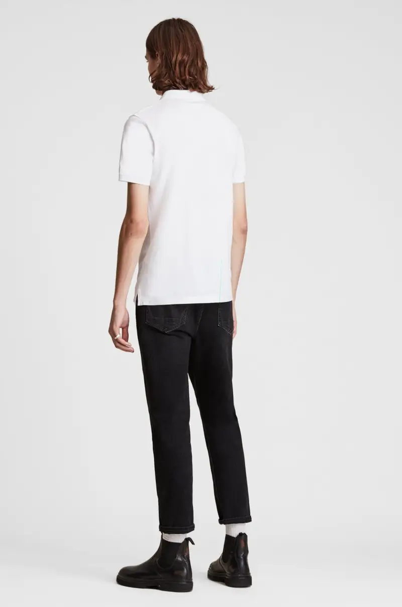 AllSaints Polo Bianco 3242772 miniatura 4