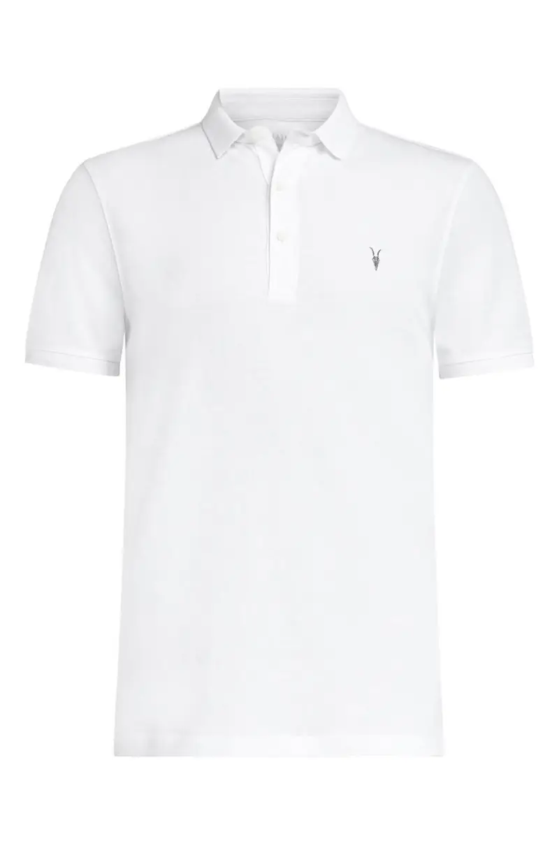 AllSaints Polo Bianco 3242772 miniatura 5